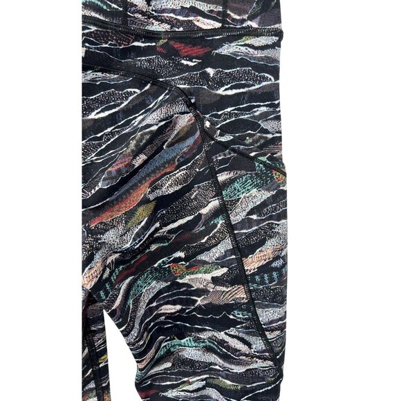Lululemon Fast Free 25" Skinny Athletic Leggings 7/8 Nulux Size 4 Women EUC - Picture 8 of 10